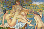 Renoir: Frauen sitzen am Ufer oder baden 